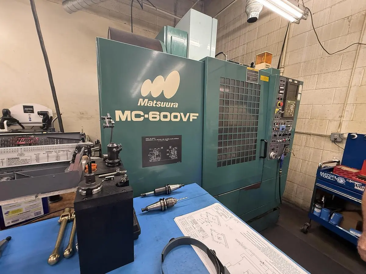 Used 1995 MATSUURA MC600-VF Vertical Machining Centers Minnesota US | Source Machinery Sales #1540130