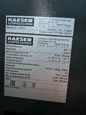 USED 2023 KAESER ABT 15