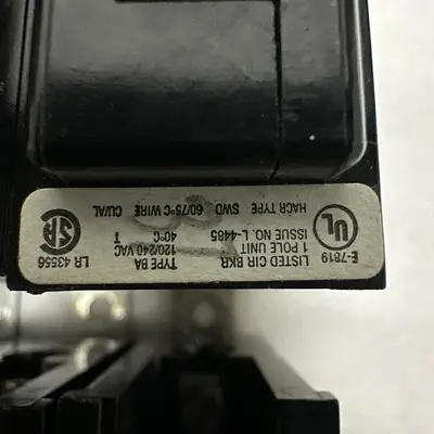 Used CUTLER-HAMMER BAB1020 Miscellaneous Equipment (Electrical & Power) Ohio US | Surplus Asset Holdings #1235489
