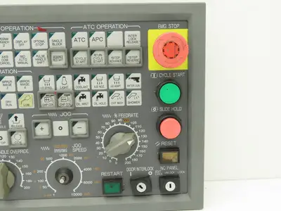 Okuma MPN7000M-S Operator Control Panel E0105-566-103-2