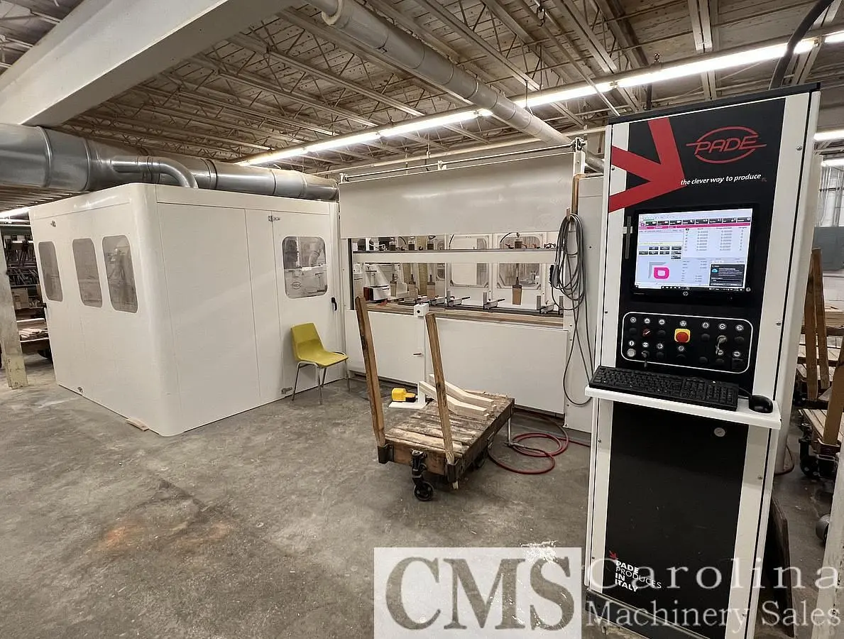Used 2017 PADE UINZE CNC PROFILE SHAPE AND SAND MACHINE Woodworking Shapers North Carolina US | CAROLINA MACHINERY SALES #1427357