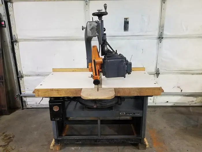 Used AMERICAN SAW MILL MACHINERY CO. UNIPOINT Woodworking Radial Arm Saws | John G Weber Co Inc #344396