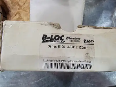 3-3/8" Locking Assembly/Keyless Bushing, Series B106