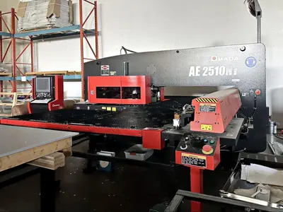 Used 2015 AMADA AE-2510NT Turret Punches Illinois US | Machine Factory Outlet #1263291