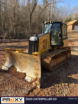 Used 2020 CATERPILLAR D3 Crawler Dozers Louisiana US | Proxy Equipment #1388984