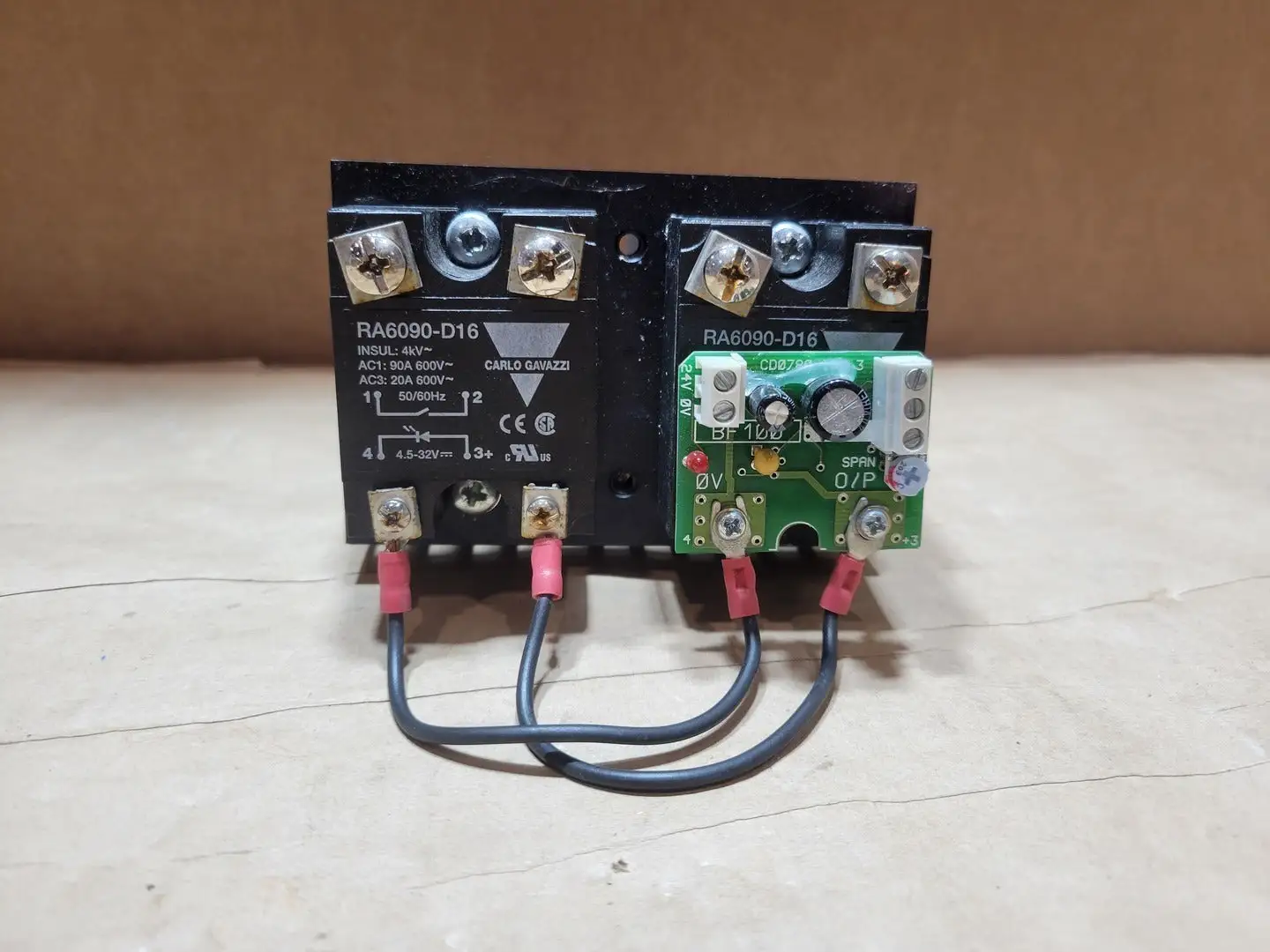 Used CARLO GAVAZZI RA6090-D16 Misc Electrical & Power Parts British Columbia CA | Lenmark #836473