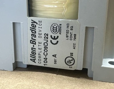 USED Allen-Bradley 104-C09DJ22