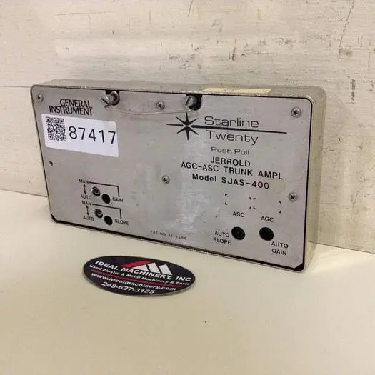 Used GENERAL INSTRUMENT SJAS-400 Servo Drives Michigan US | Ideal Machinery #795260