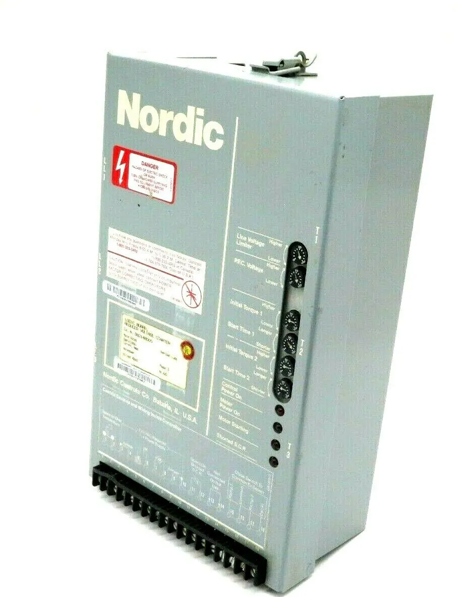 REPAIRED SIEMENS NORDIC CONTROLS D82148005 LOGIC BOARD REDUCED VOLTAGE STARTER