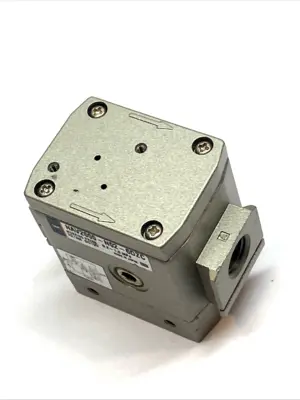 USED SMC SOFT START PNEUMATIC VALVE 1/4 IN PORT 0.2–1.0 MPA