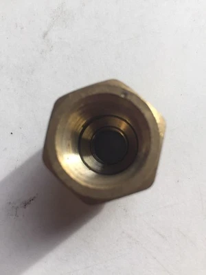 *New* 3/8" X 1/8"  Brass Reducer Coupling (Lot Of 4) *Warranty*