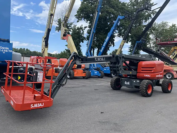 Used 2014 Skyjack SJ63AJ Articulating Boom Lifts New York US | United Lift #1446746