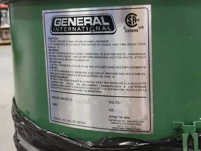 USED 2011 GENERAL MACHINERY 10-210CFM1