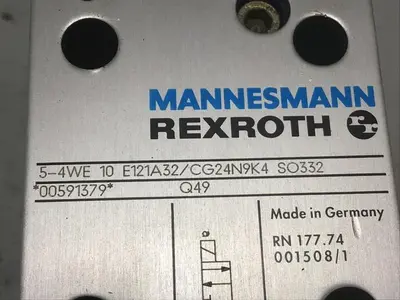 USED REXROTH 54WE10E121A32/CG24N9K4 SO332