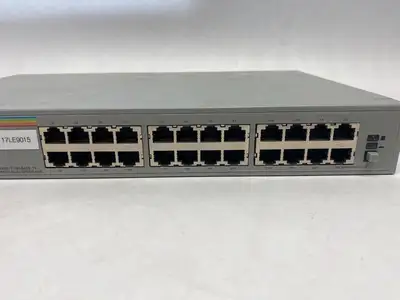USED ALLIED TELESYN 24-PORT DUAL SPEED NETWORK HUB