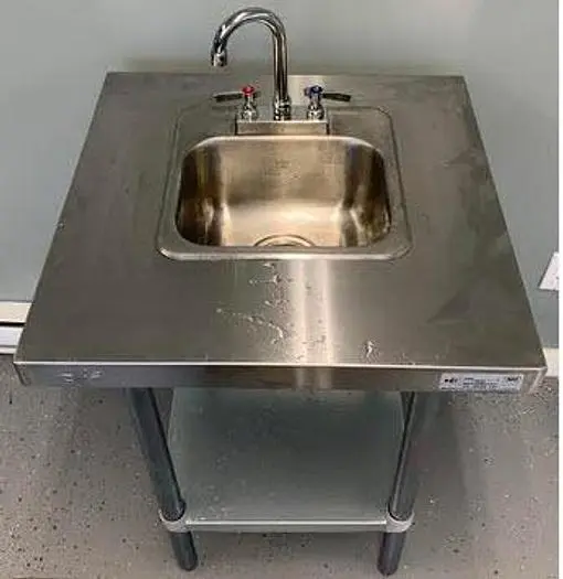 Hand Hygiene Portable S.S. Sinks available - brand new -