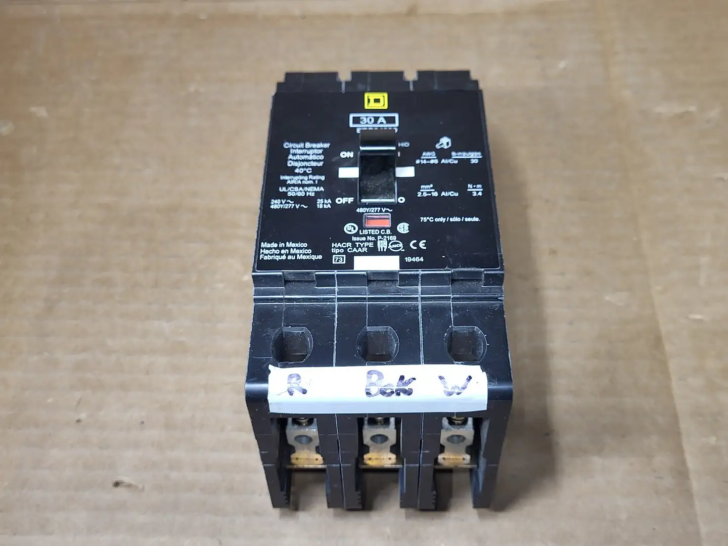 USED SQUARE D EDB34030