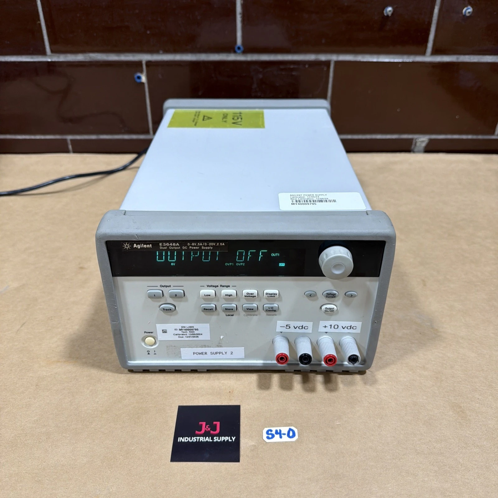 USED Agilent E3648A