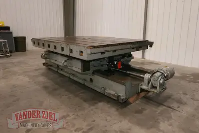 Giddings & Lewis 6' x 8' Air Lift Rotary Table