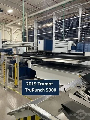 USED 2019 TRUMPF TRUPUNCH 5000 LARGE FORMAT