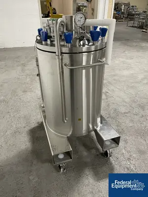 USED Precision 125 Liter Integrated Biosystems Cryovessel, 316L S/S, 50/65#