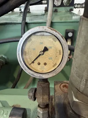 150 TON FRANKLIN MANUFACTURING C FRAME PORTABLE FMI HYDRAULIC WEB PUNCH: STOCK #23390