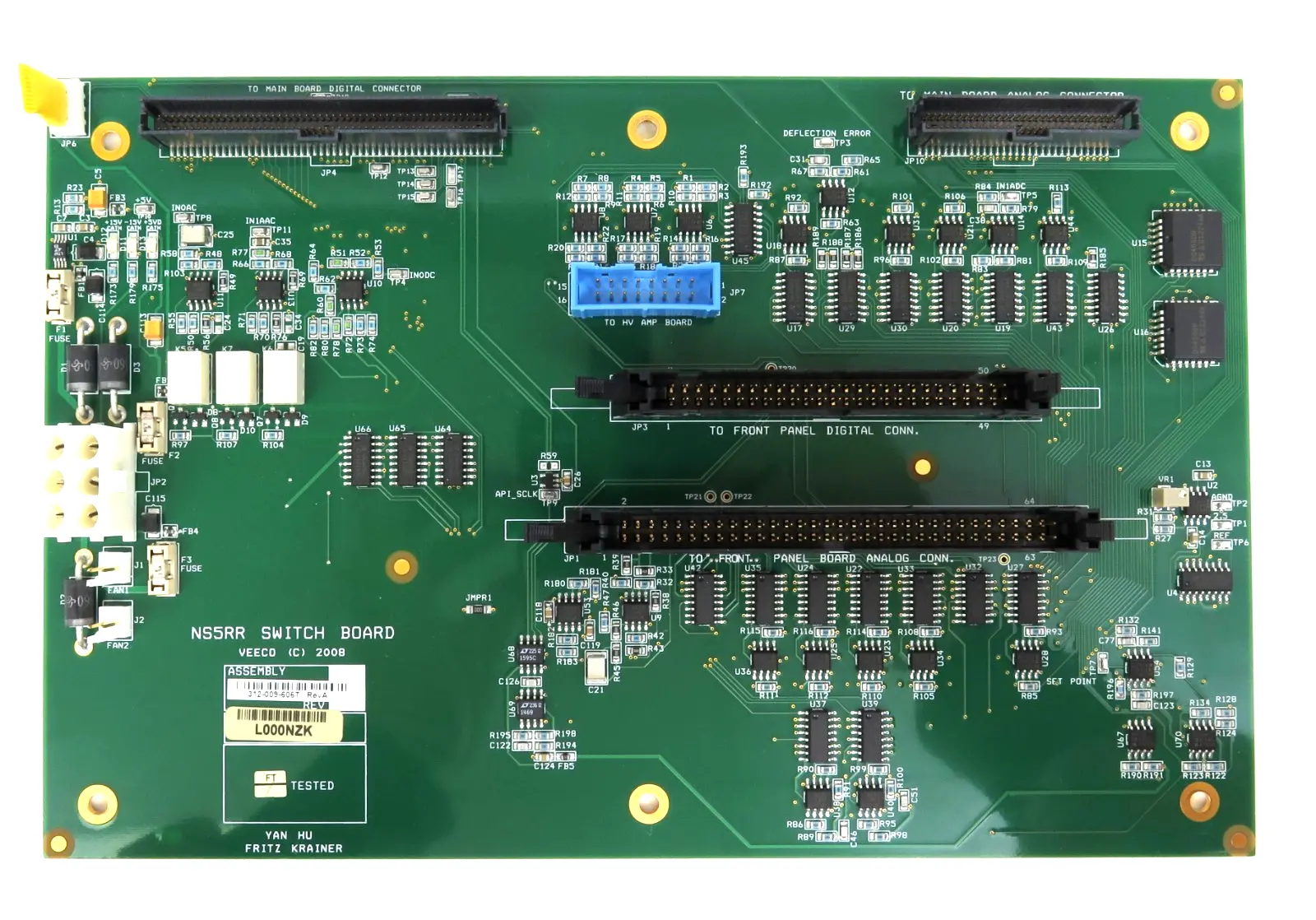 Veeco NS5RR Switch Board 312-009-606T Semiconductor PCB New, Sealed