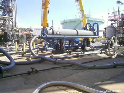 Used Doyle & Roth Shell & Tube Heat Exchanger | 1963 Sq. Ft. | Alloy 400 Tubes | 300 PSI | 2006/2018