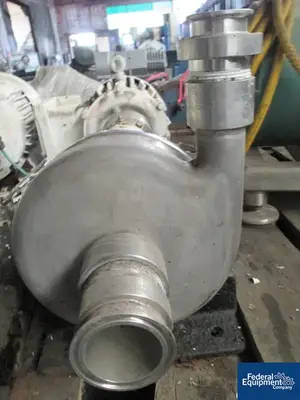 USED Tri-Clover 2" X 1.5" Tri-Clover Centrifugal Pump, S/S, 3 HP