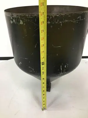 USED METAL FABRICATOR HOPPER554