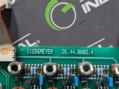 Sieb & Mayer 26.44.0003.4 Servo Control Board Used