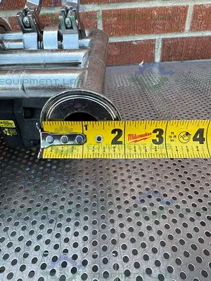 USED 4 ITT PURE FLO ADVANTAGE STAINLESS STEEL DIAPHRAGM VALVE W/ 1" SANITARY FITTING