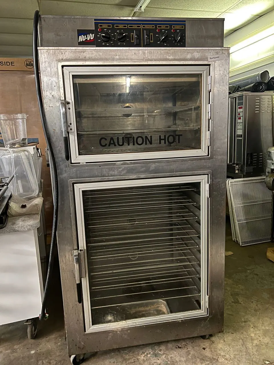 75-0299 Nu-Vu Electric Oven / Proofer OP-3FM