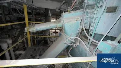 USED Papenmeier 1500 Liter Gunther Papenmeier High Intensity Mixer, 400 HP