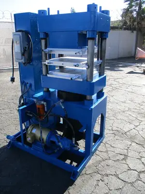 70 Ton, TMP, Slab Side Hydraulic Press, 20" x 20"