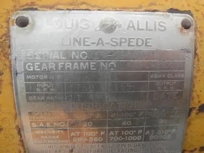 USED LOUIS ALLIS LK422A215