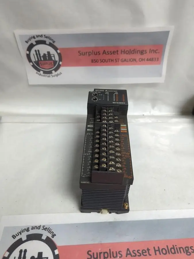 Used MITSUBISHI AX40Y10C Input / Output Modules | Surplus Asset Holdings #1205869