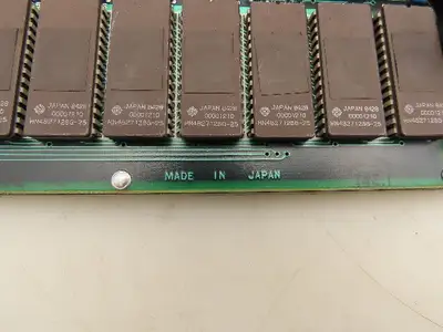Mitsubishi Electric FX84A-0 PLC Slot Card Memory Circuit Board Module