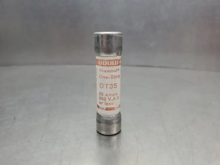 Used Gould Shawmut OT35 Fuses | Palmetto Automation #1156293