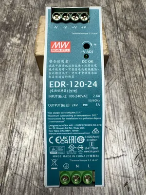 MEAN WELL EDR-120-24 Electrical/PLC/Automation | ESS Industrial Equipment Sales (8)