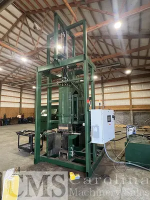 USED CUSTOM BUILT COMPRESSION BAGGER WITH INFEED BIN
