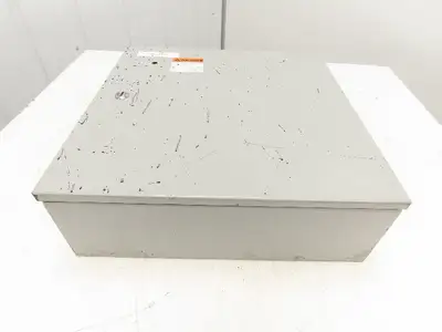 Wiegmann N1C202006LP Industrial Electrical Enclosure With Backplate 20x20x6"