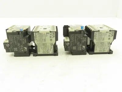 Fuji SK12L Motor Starter Contactor 5.5kW 600V & Overload 5-7.5A Lot of 2