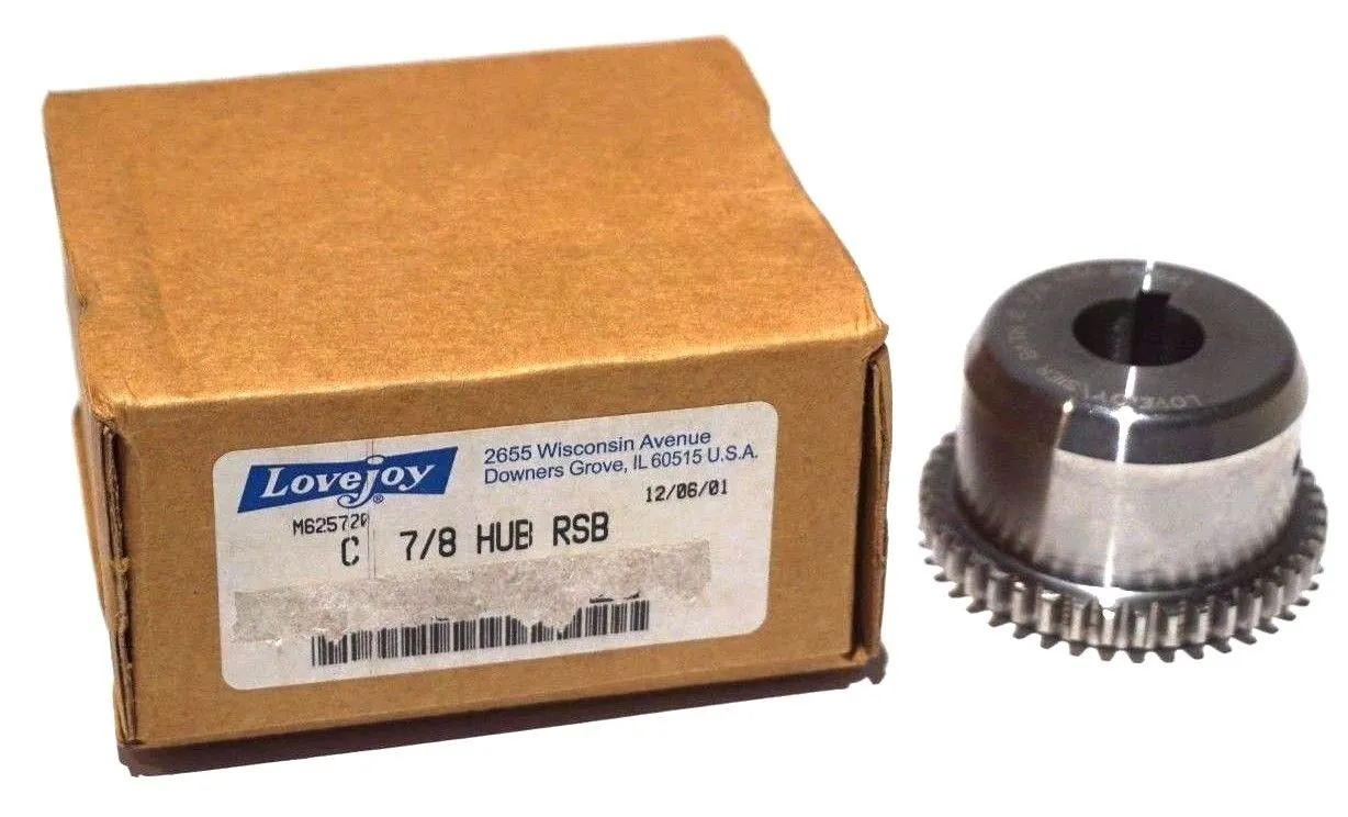 NEW LOVEJOY C 7/8 HUB RSB, C7/8, M625720