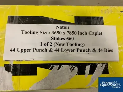NEW Stokes Stokes 560 Tablet Press Tooling