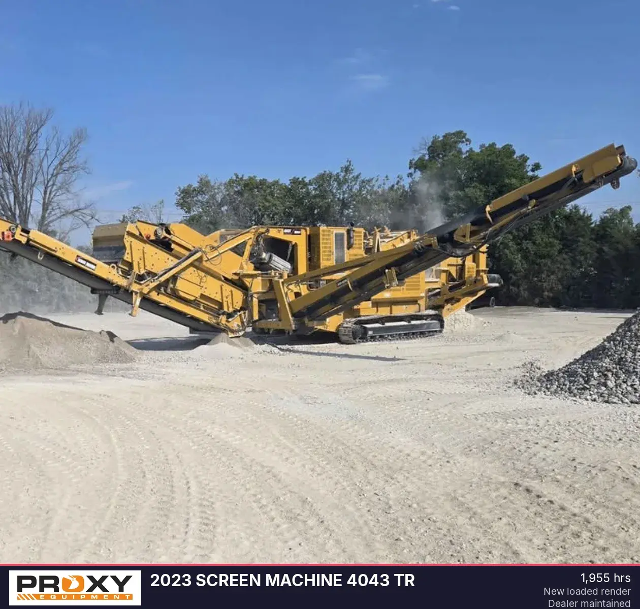 Used 2023 SCREEN MACHINE 4043 TR Crushers Oklahoma US | Proxy Equipment #1385394