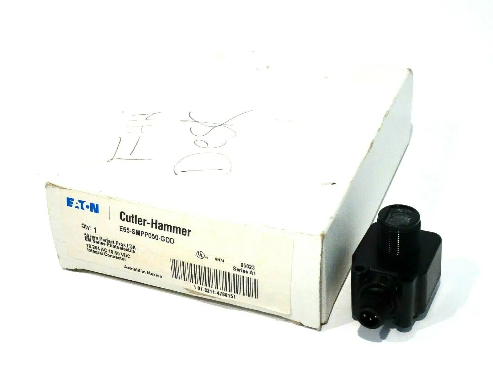 NEW EATON CUTLER HAMMER E65-SMPP050-GDD SENSOR SER.A1 E65SMPP050GDD
