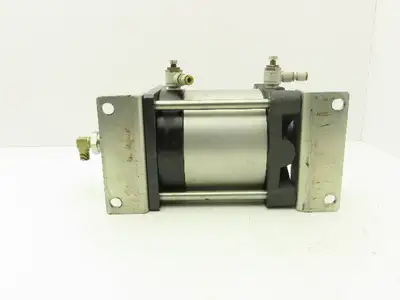 Hirotaka RB-160-30-28 Pneumatic Rush Booster Hydraulic Cylinder Booster 100 PSI