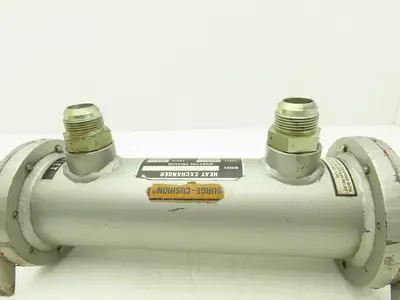 Thermal Transfer EKS-712-80876 Oil Cooler Shell & Tube Heat Exchanger 2-Pass