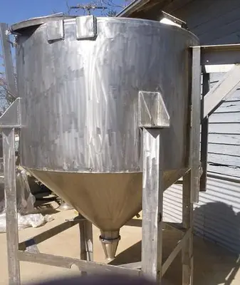 Tank, 400 Gallon, 304 S/st,53" X 34", CB, #S743647